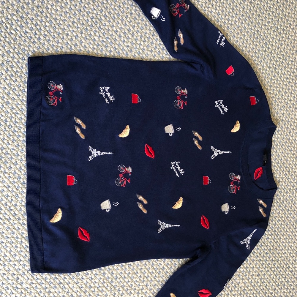 Talbot’s sweater (+New socks $5)